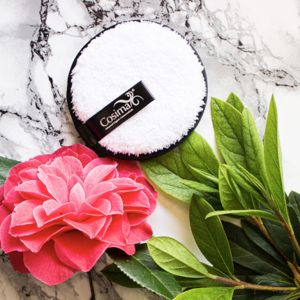 Microfibre Makeup Remover Pad and Organic Cotton Headband Bundle
